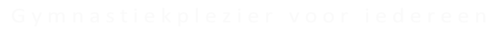 Gymnastiekplezier voor iedereen
